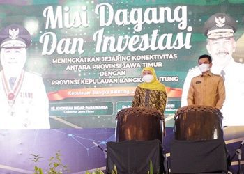 Misi Dagang Jatim dengan Bangka Belitung Capai Rp 104 Miliar